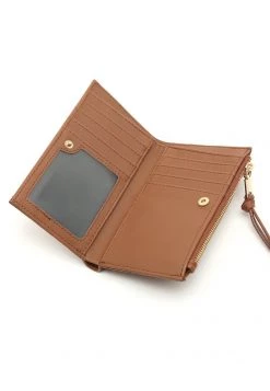 MISAKO Femme CLASSI SMALL Portefeuille Camel -Promos MISAKO Boutique ee45d2203bfc4f3bbf4da7cc42b98ff5