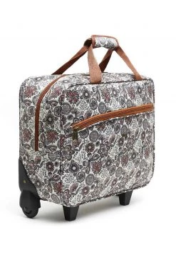MISAKO BINILUS Valise à Roulettes Off White/ Multi Coloured Unisex -Promos MISAKO Boutique f3697d7398a145f9a56d7e1a3aa062b5