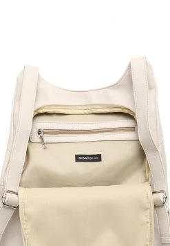 MISAKO ELENI Sac à Dos Beige Femme -Promos MISAKO Boutique fc9f73ab2cb647cda4d5722cce00c412