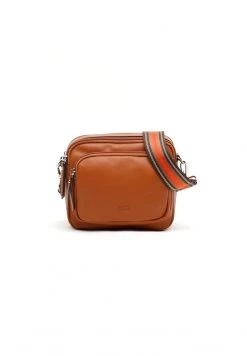 MISAKO Femme PETRIS Sac Bandoulière Cognac
